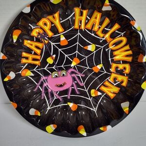 Halloween Spider Party Plate